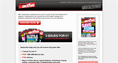 Desktop Screenshot of computeractivemagazine.co.uk